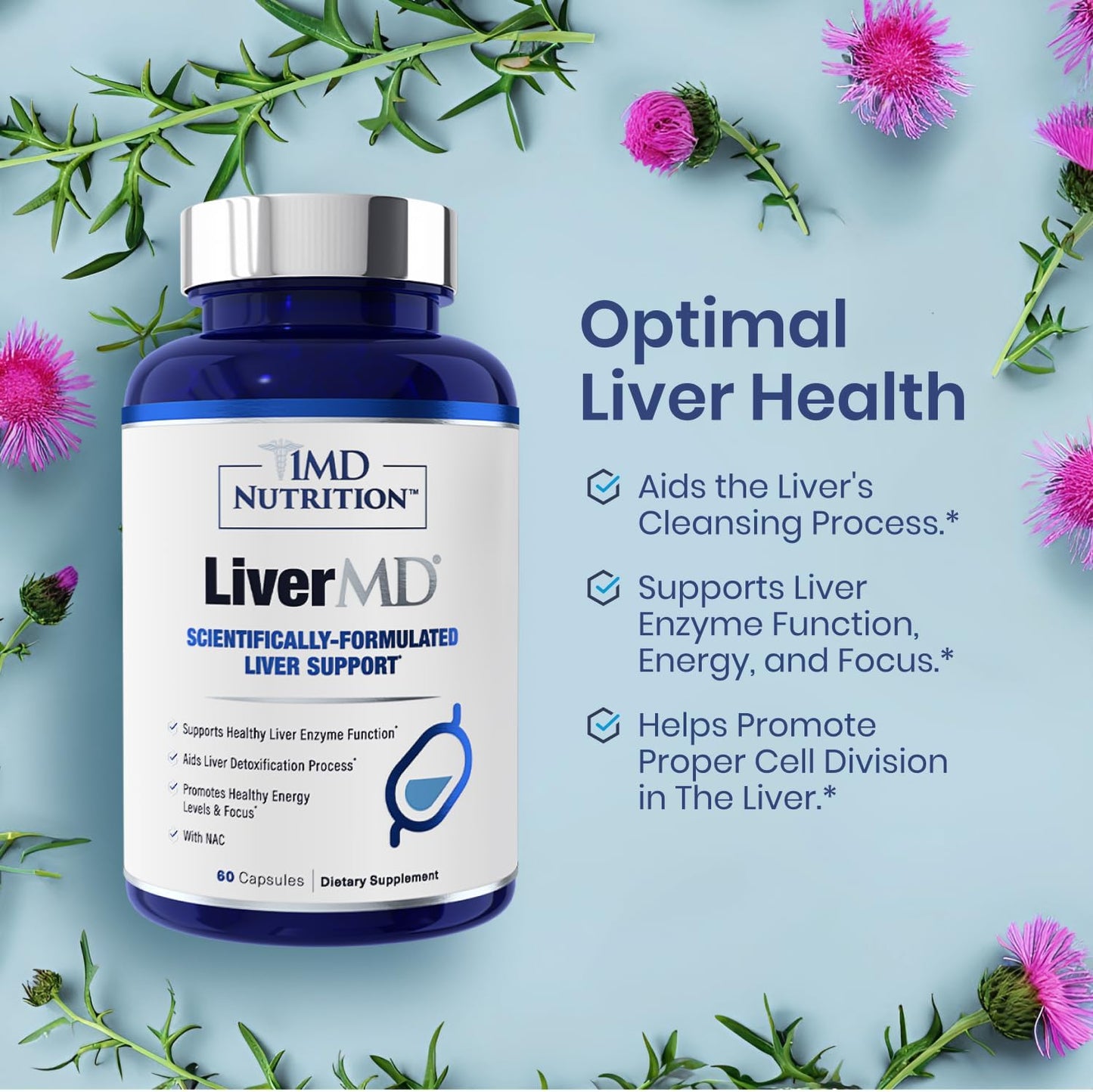 Liver Support Supplement 60 Capsules