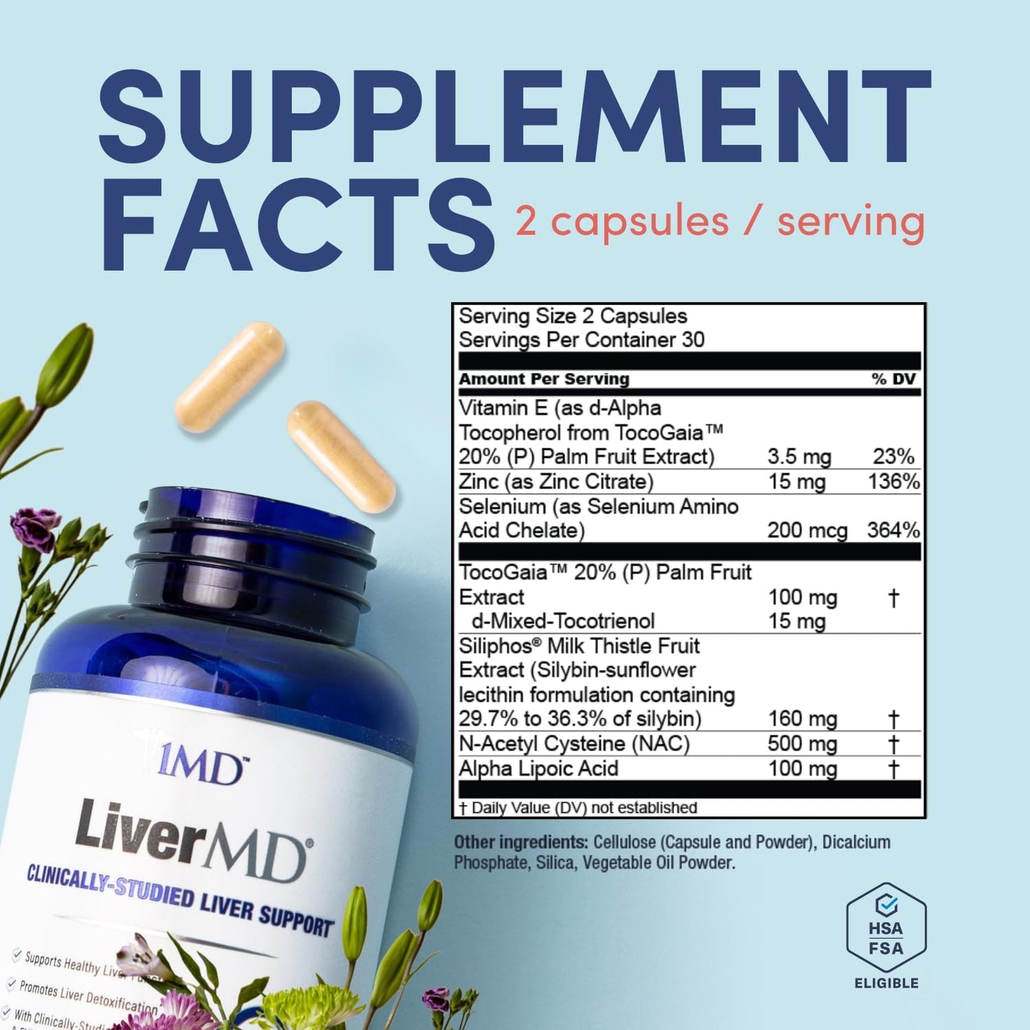 Liver Support Supplement 60 Capsules
