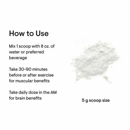 THORNE Creatine - Micronized Creatine Monohydrate Powder - Support for Muscles & Cognitive Function* - for Women & Men - Unflavored - NSF Certified for Sport