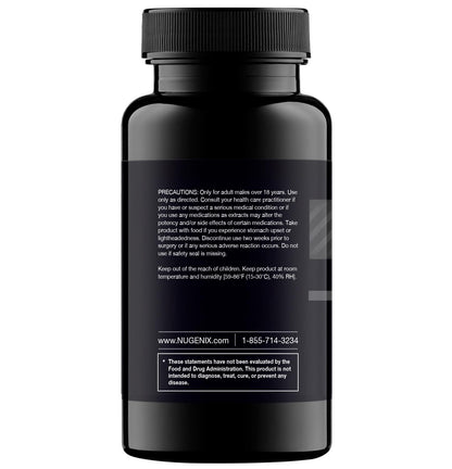 Nugenix Total-T, Free and Total Testosterone Booster Supplement for Men, 90 Count