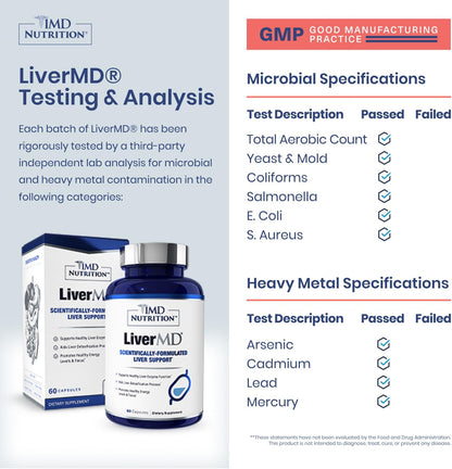 Liver Support Supplement 60 Capsules