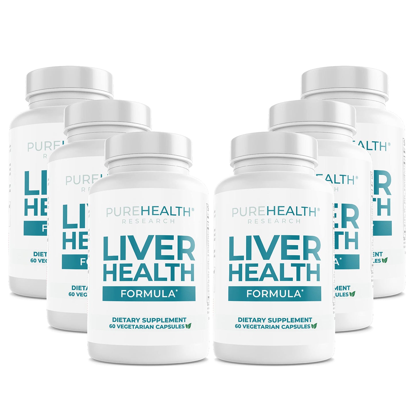 PUREHEALTH RESEARCH Liver Health – Liver Cleanse Detox & Repair with Artichoke Extract, Milk Thistle, Dandelion Root, Turmeric, Beet Root to Healthy Liver Renew with 11 Natural Nutrients, 60 Capsules
