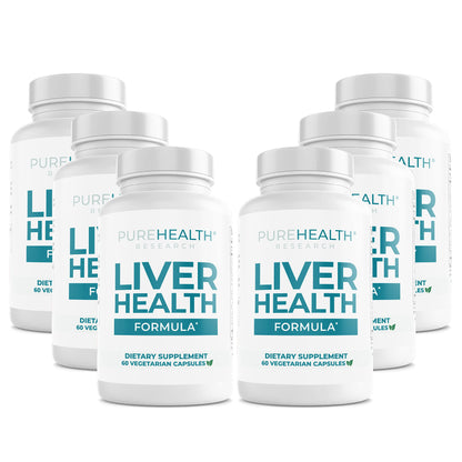 PUREHEALTH RESEARCH Liver Health – Liver Cleanse Detox & Repair with Artichoke Extract, Milk Thistle, Dandelion Root, Turmeric, Beet Root to Healthy Liver Renew with 11 Natural Nutrients, 60 Capsules