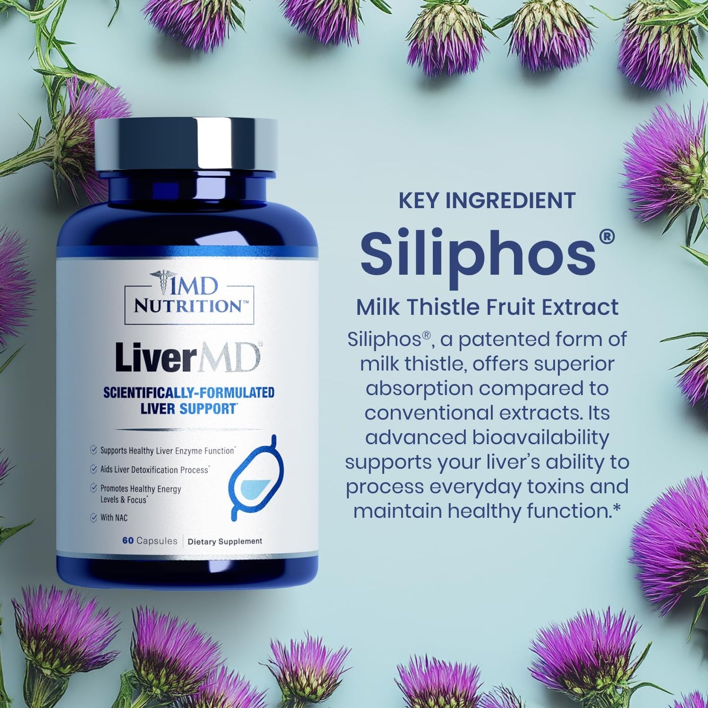 Liver Support Supplement 60 Capsules