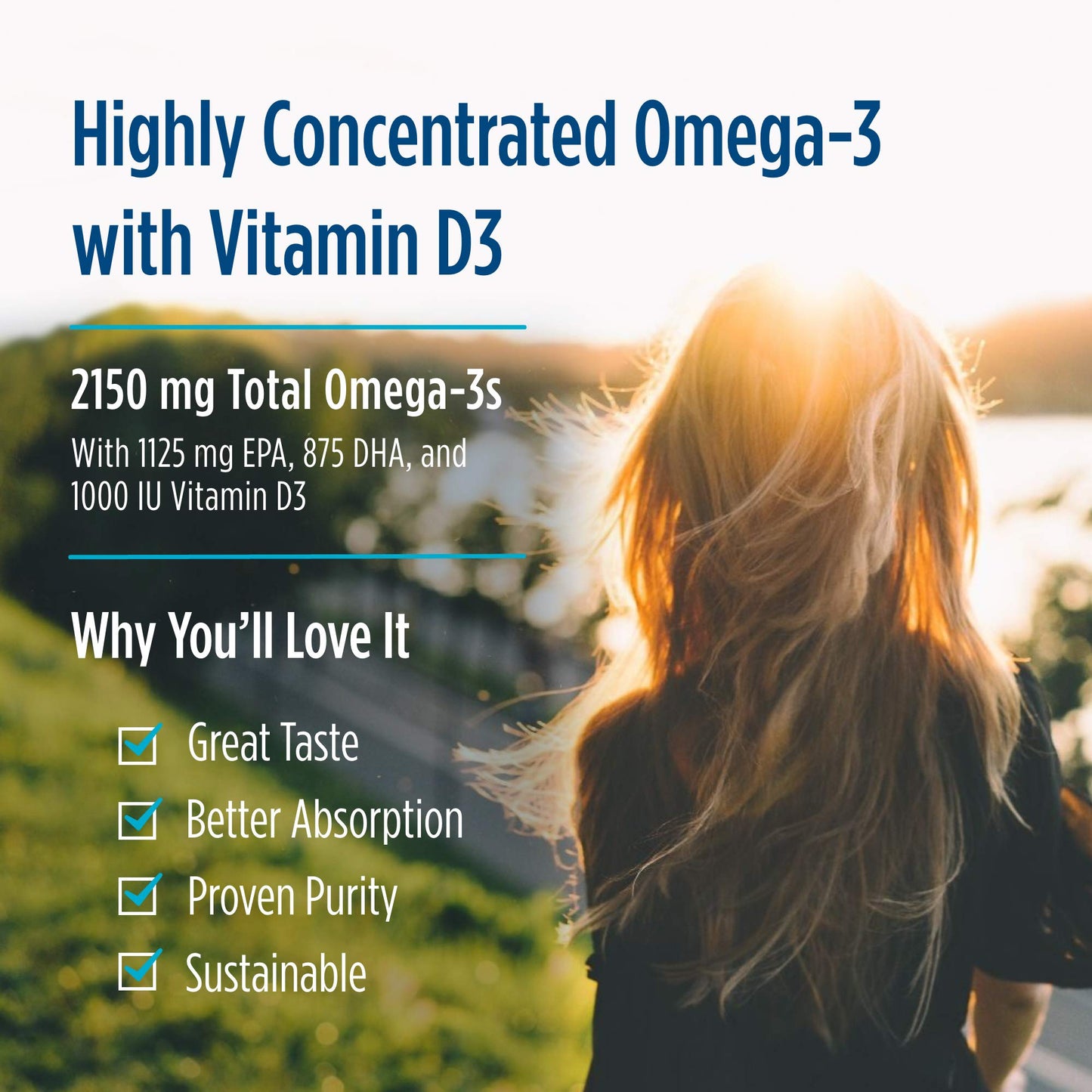 Nordic Naturals ProOmega 2000-D - Fish Oil, 1125 mg EPA, 875 mg DHA, 1000 IU Vitamin D3, Cardiovascular, Neurological, Eye, and Immune Health, Lemon Flavor